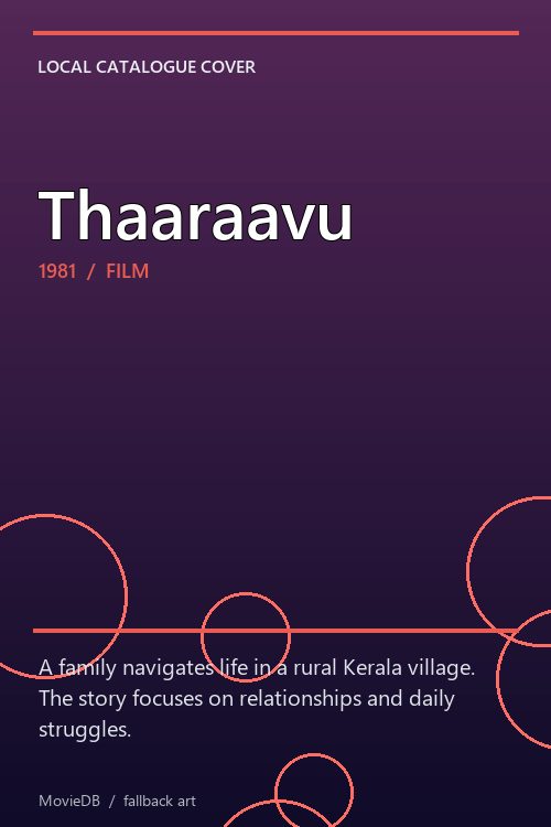 Thaaraavu poster