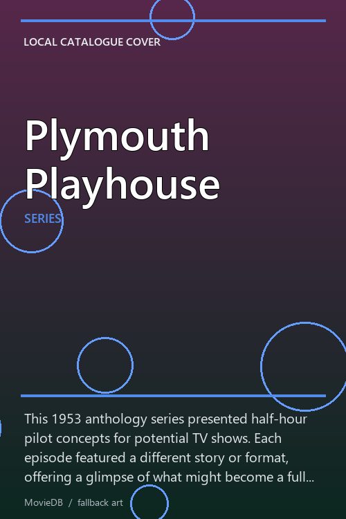 Plymouth Playhouse poster