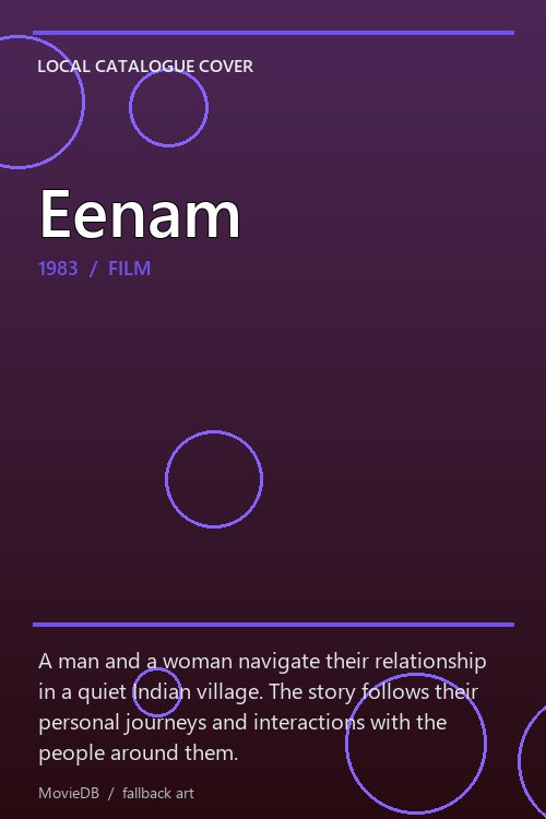 Eenam poster
