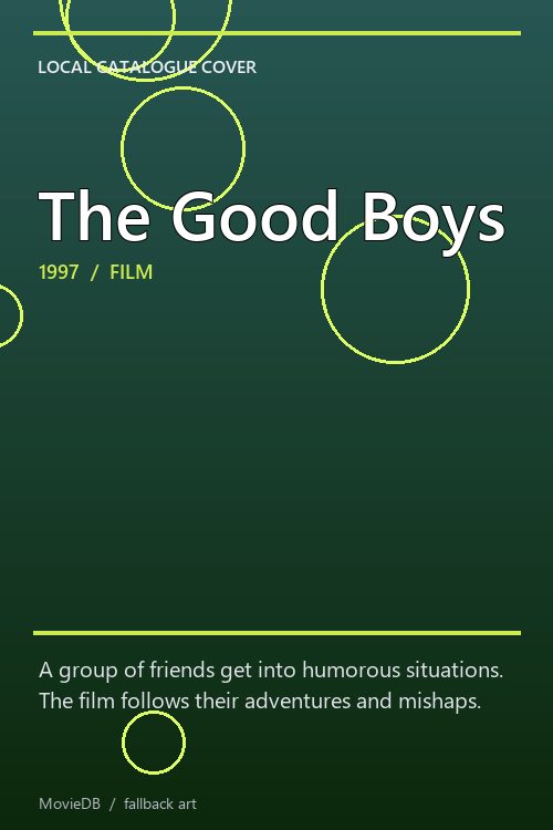 The Good Boys poster