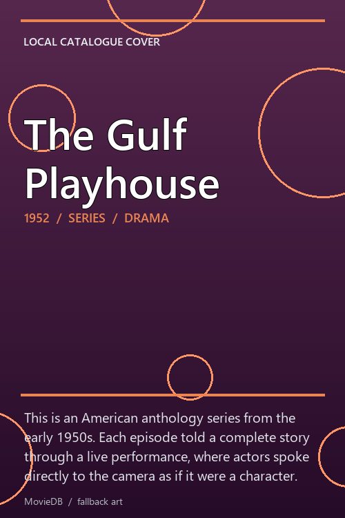 The Gulf Playhouse poster