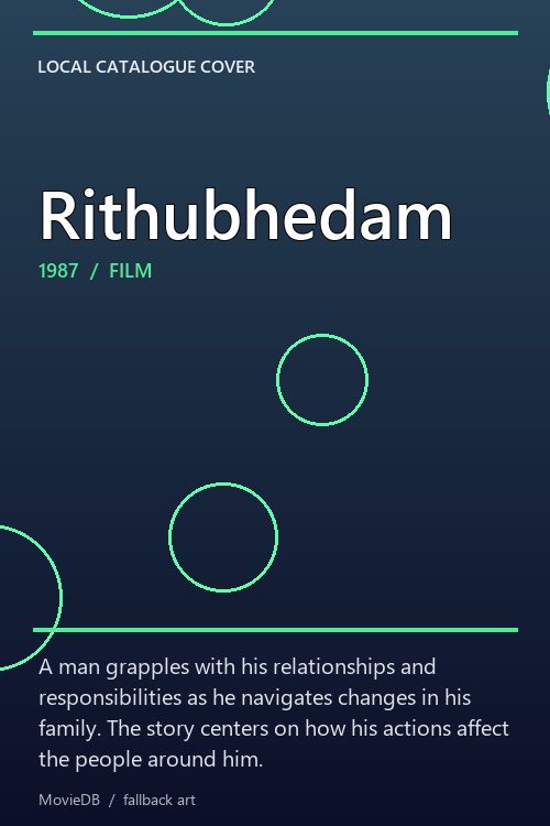 Rithubhedam poster
