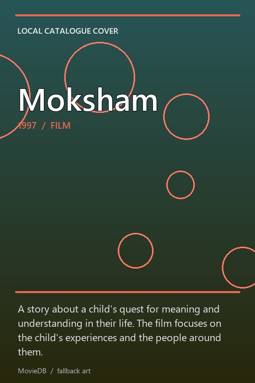 Moksham poster