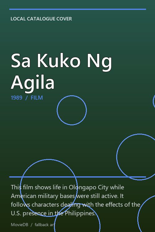 Sa Kuko Ng Agila poster