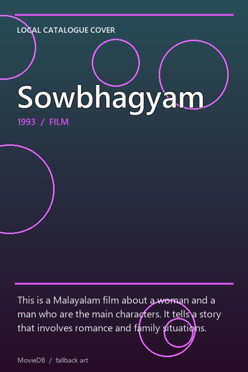 Sowbhagyam poster