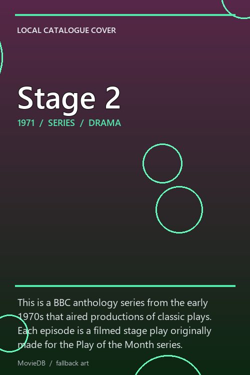 Stage 2 poster