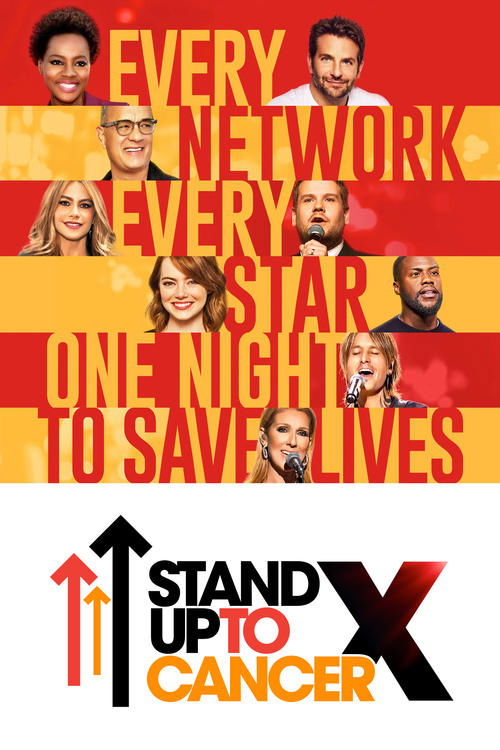 Stand Up to Cancer UK poster
