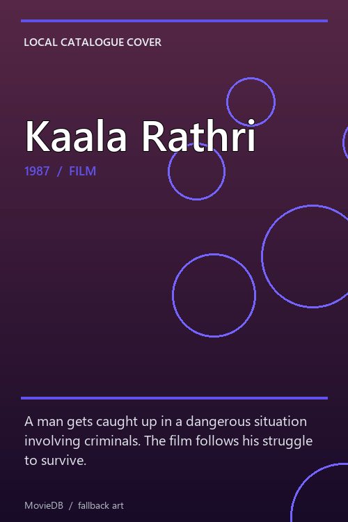 Kaala Rathri poster