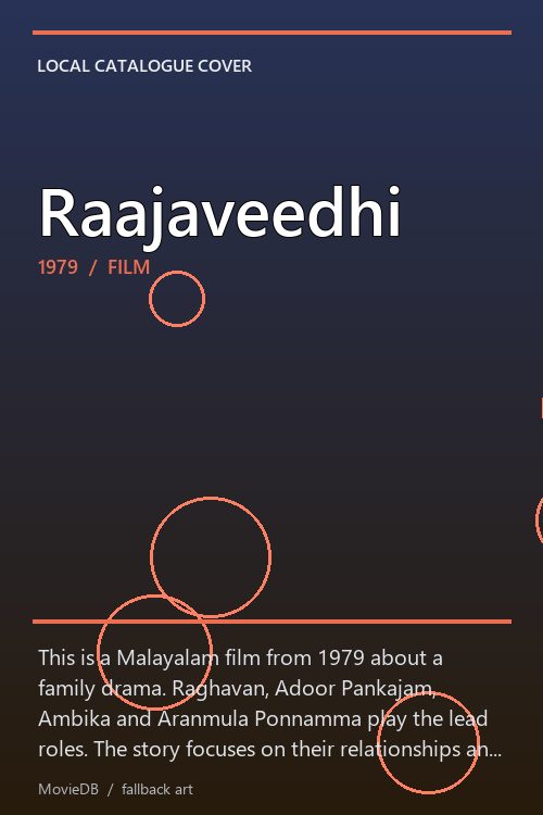 Raajaveedhi poster