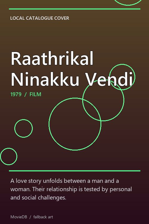 Raathrikal Ninakku Vendi poster