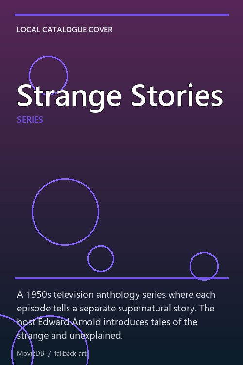 Strange Stories poster