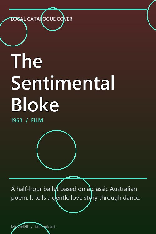 The Sentimental Bloke poster