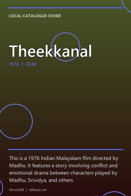 Theekkanal poster
