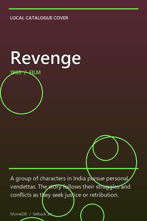 Revenge poster
