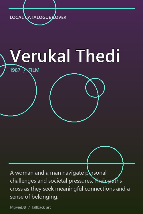 Verukal Thedi poster