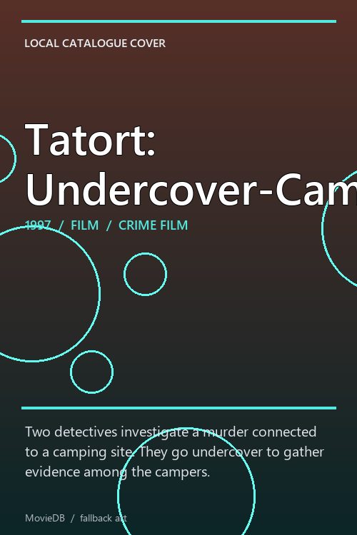 Tatort: Undercover-Camping poster