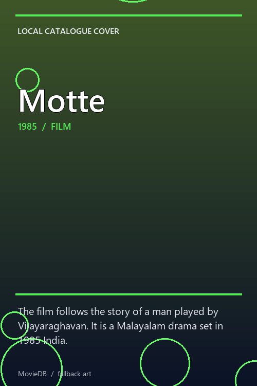 Motte poster