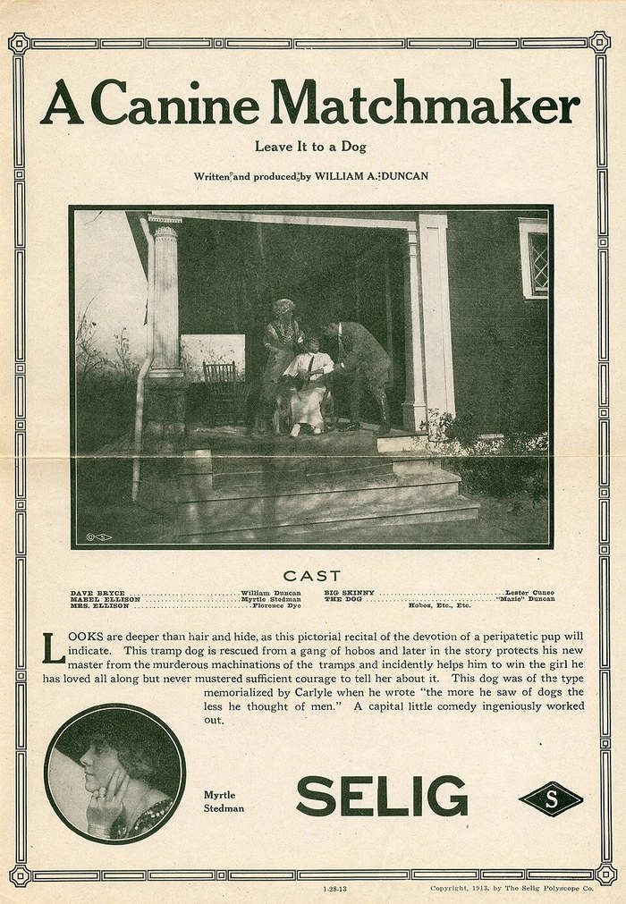 A Canine Matchmaker; or, Leave It to a Dog poster