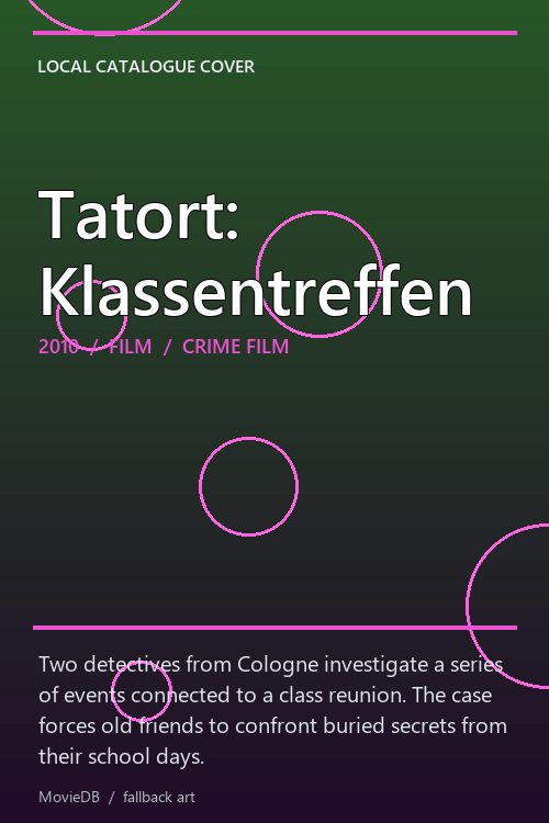 Tatort: Klassentreffen poster