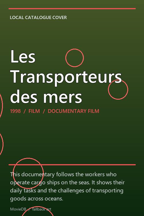 Les Transporteurs des mers poster