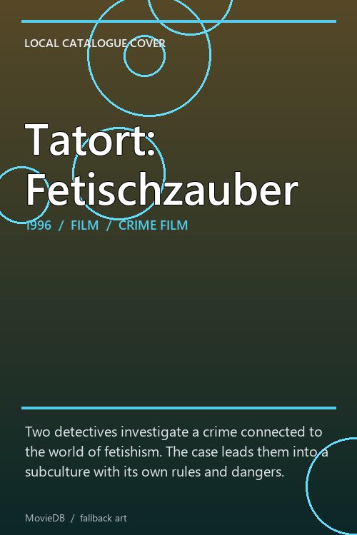 Tatort: Fetischzauber poster