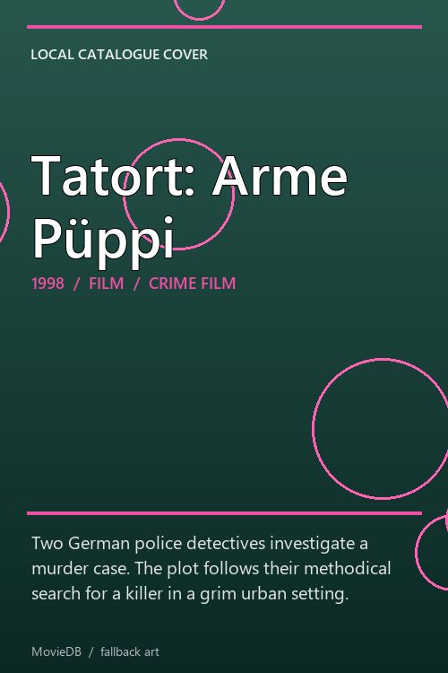 Tatort: Arme Püppi poster