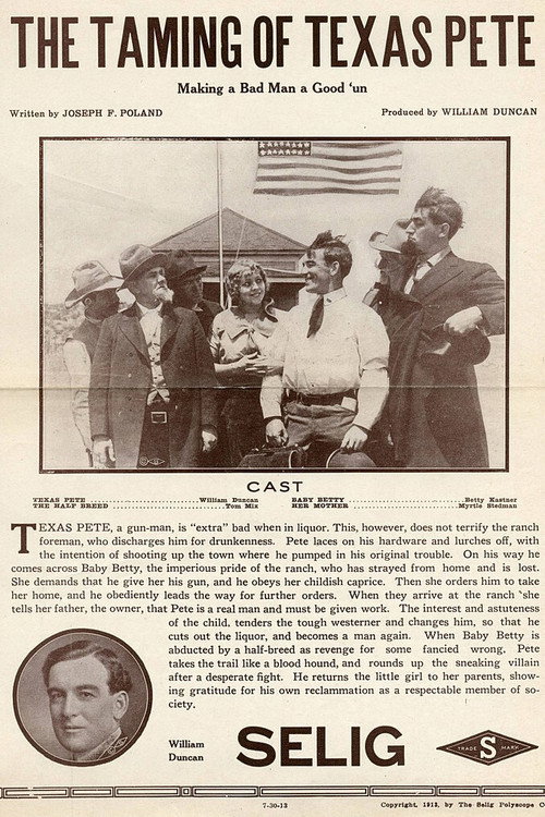 The Taming of Texas Pete poster