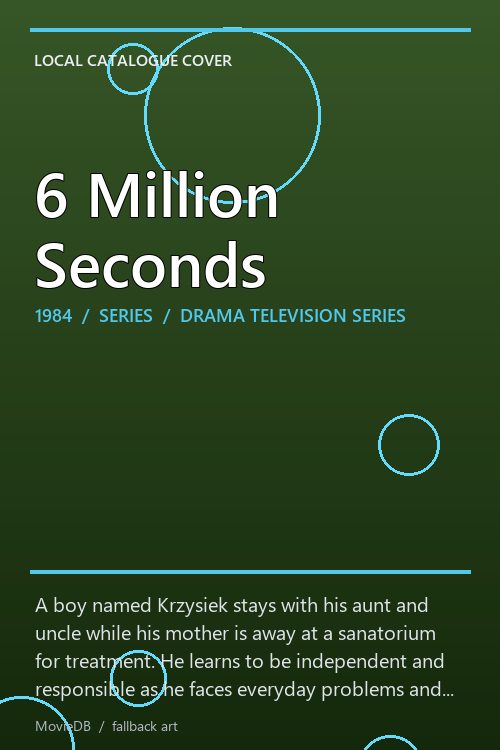 6 Million Seconds poster