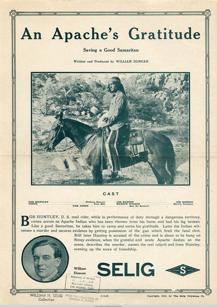 An Apache's Gratitude poster