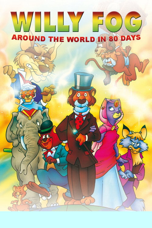 Willy Fog Around the World in 80 Days poster