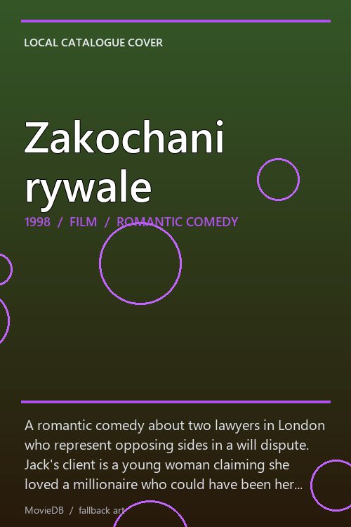 Zakochani rywale poster