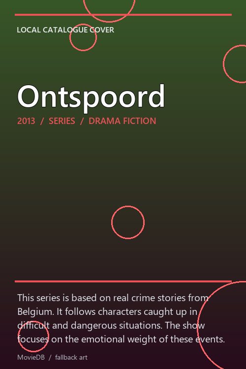 Ontspoord poster
