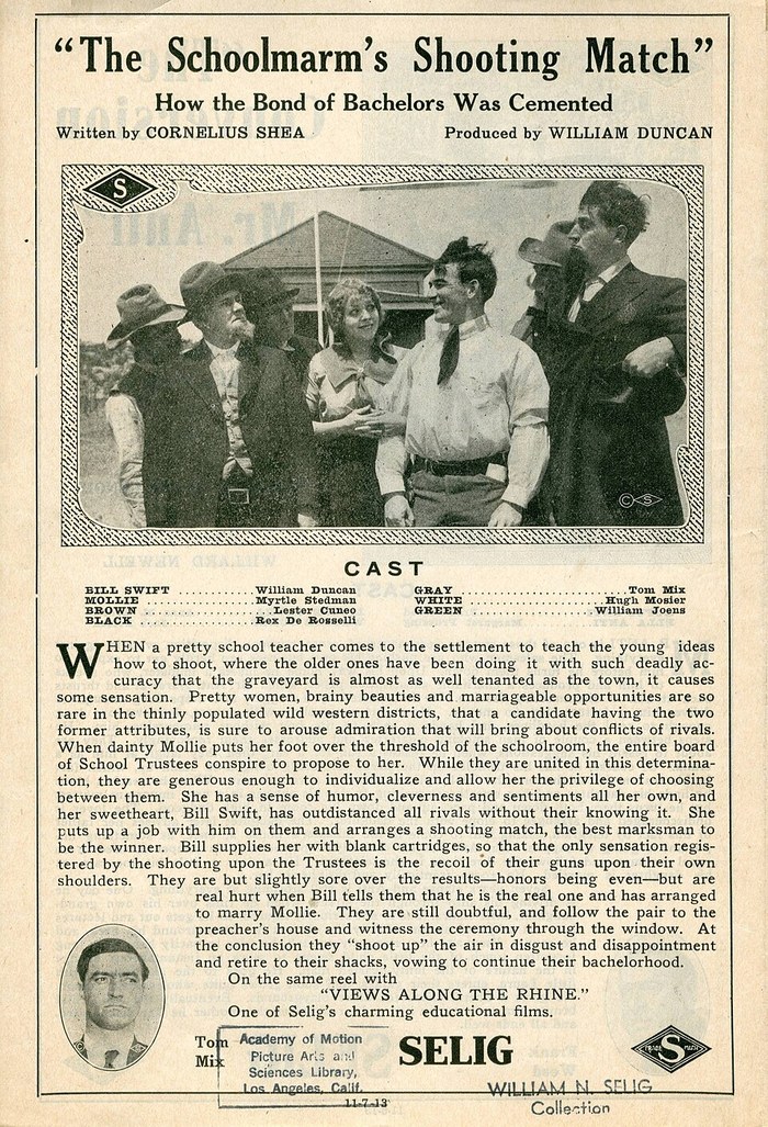 The Schoolmarm's Shooting Match poster