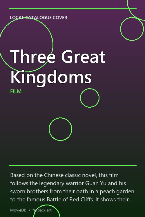 Three Great Kingdoms poster