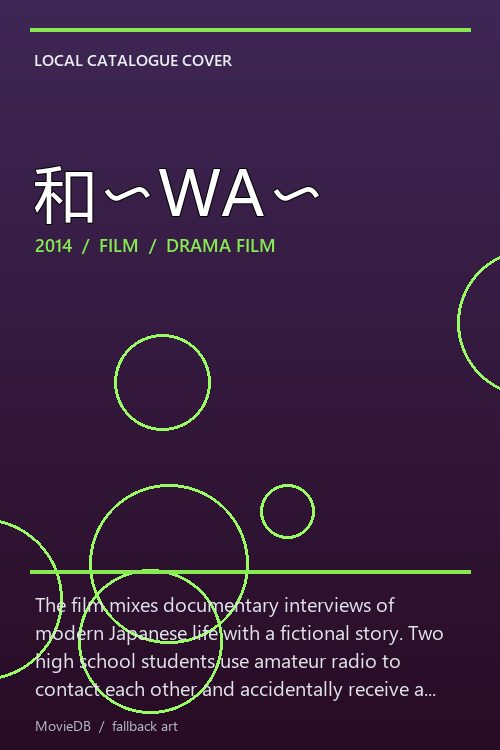 和〜WA〜 poster