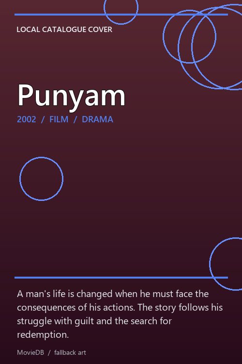 Punyam poster
