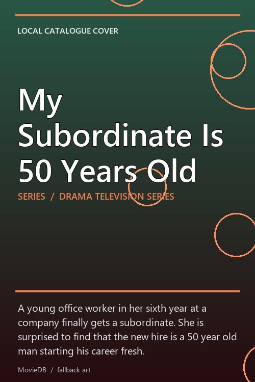 My Subordinate Is 50 Years Old poster
