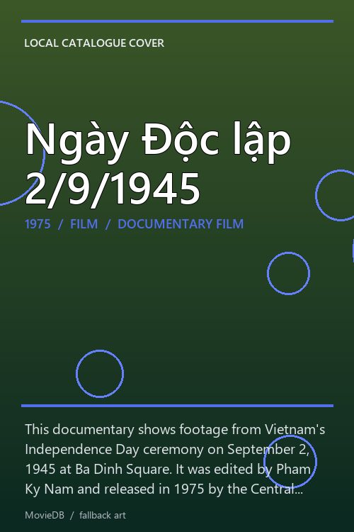Ngày Độc lập 2/9/1945 poster
