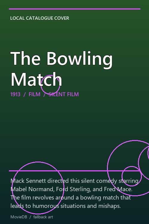 The Bowling Match poster