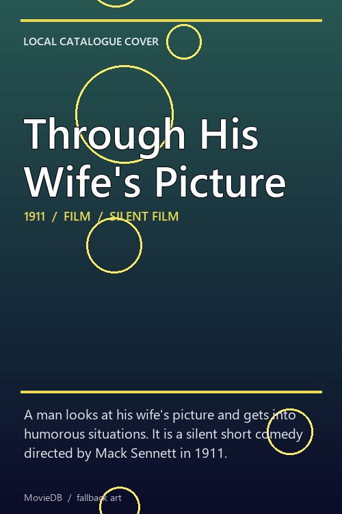 Through His Wife's Picture poster