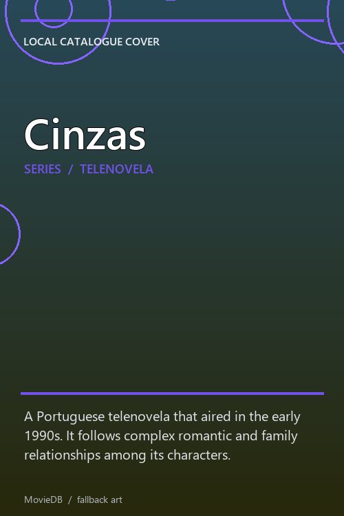 Cinzas poster