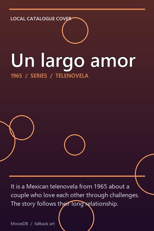 Un largo amor poster