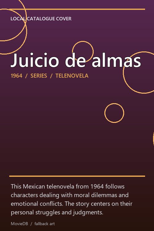 Juicio de almas poster
