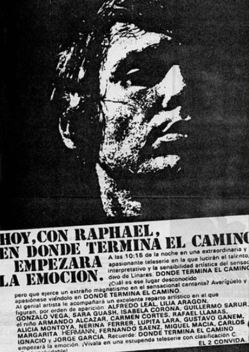 Donde termina el camino poster
