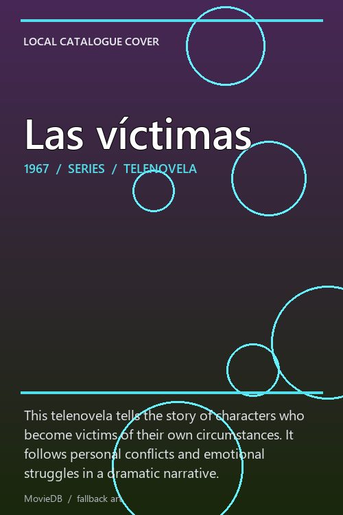 Las víctimas poster