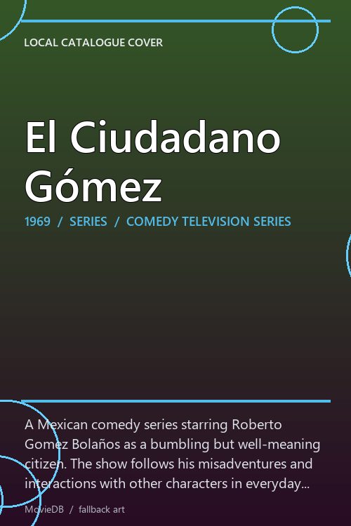 El Ciudadano Gómez poster