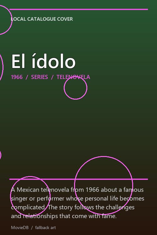 El ídolo poster
