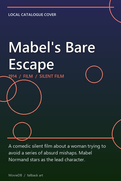 Mabel's Bare Escape poster