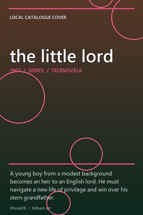 the little lord poster