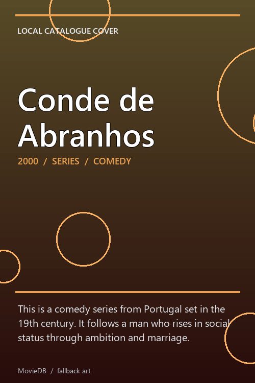 Conde de Abranhos poster